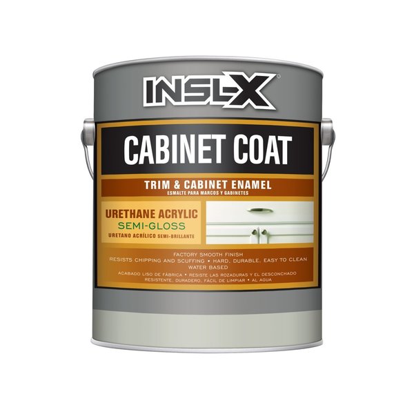 Insl-X By Benjamin Moore Trim & Cabinet Paint, Semi-Gloss, 1 gal CC662B099-01